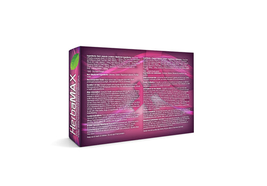 A box of HerbaMAX Pro for Women, with the product's name and purpose clearly displayed on the front.