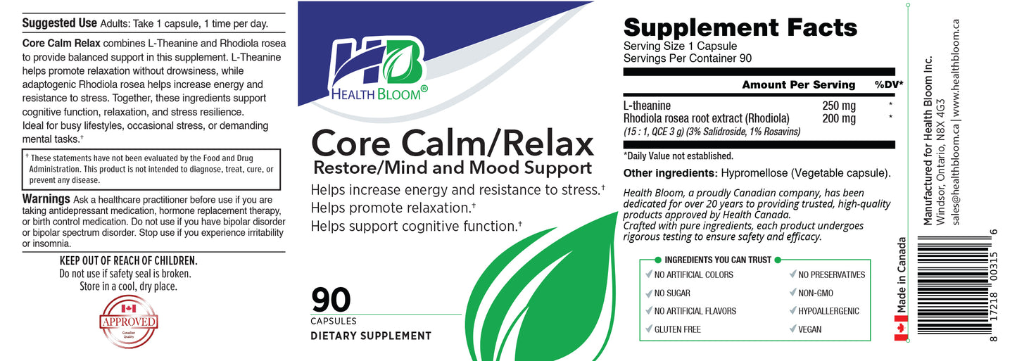 Core Calm/Relax