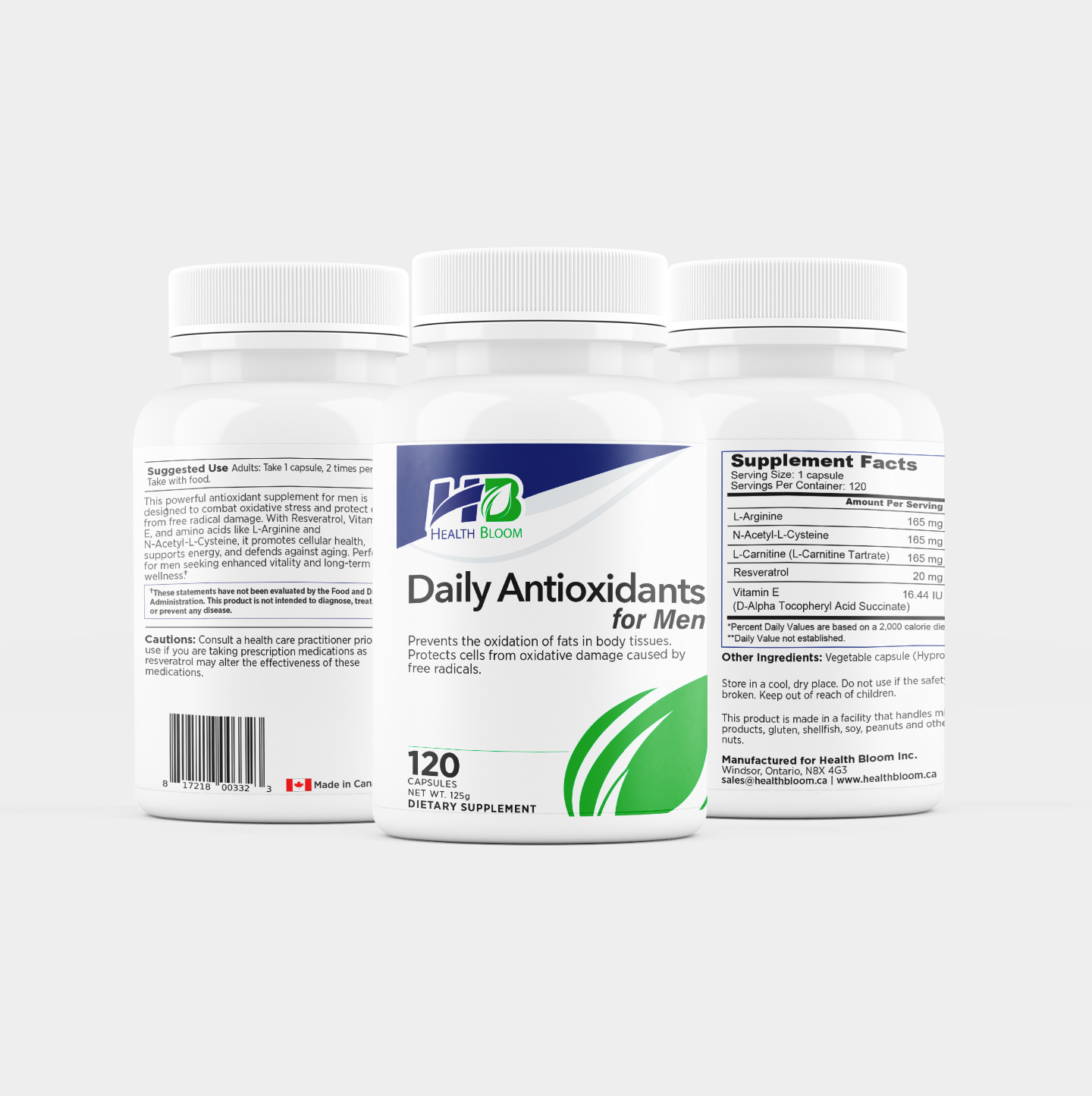 Daily Antioxidants for Men