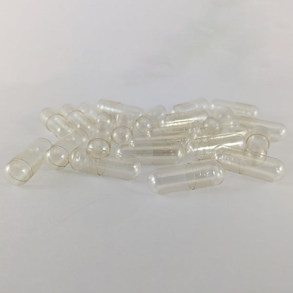 Empty Gelatin Capsules Size 0 Natural 500 Count With Tooling Kit