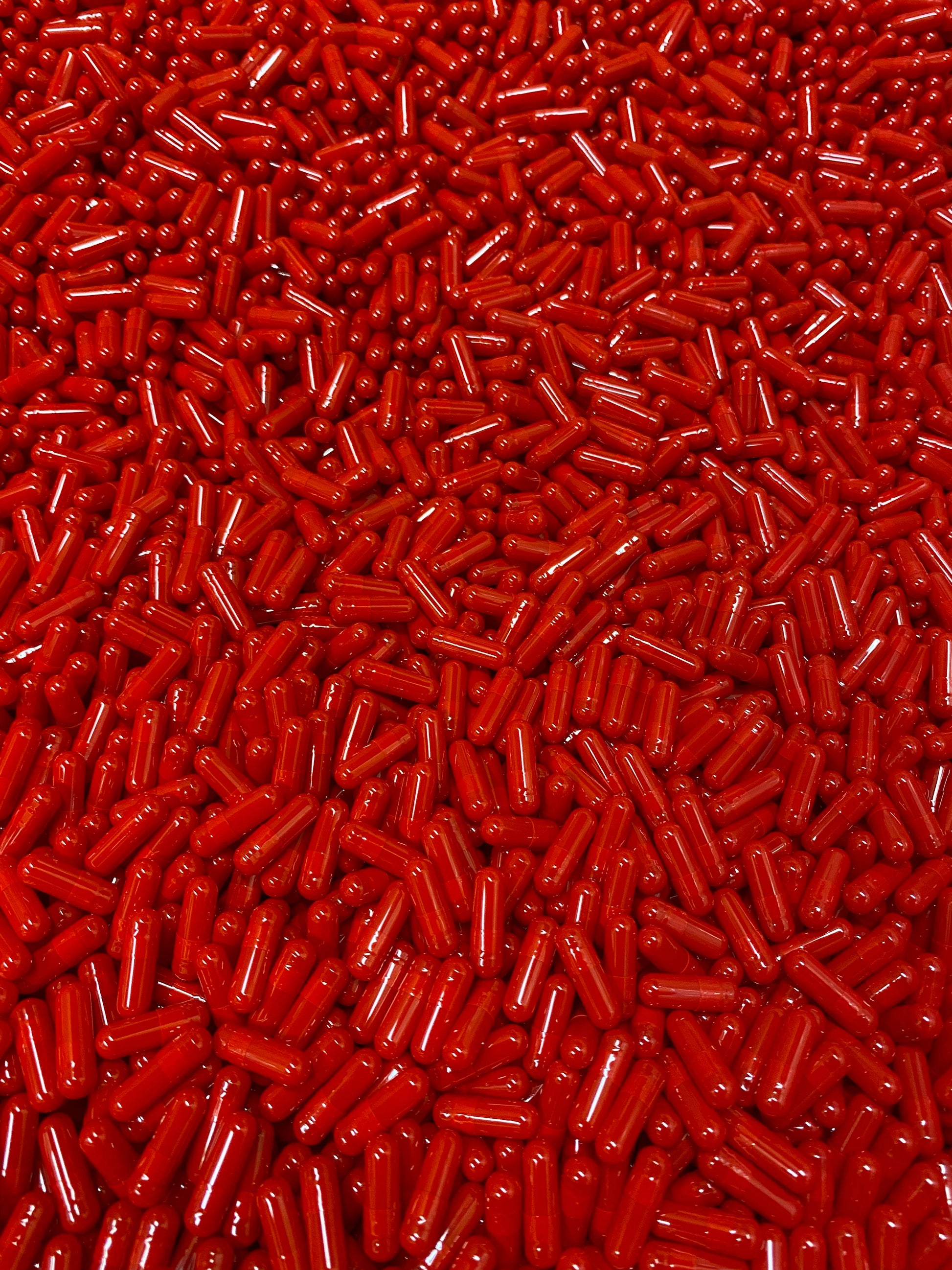 Empty Gelatin Capsules Red