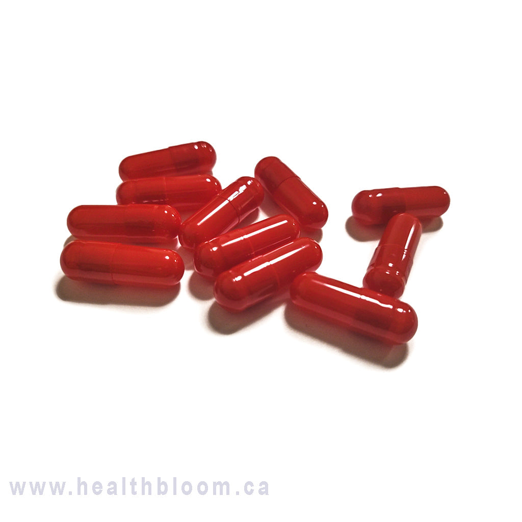 Empty Gelatin Capsules Red