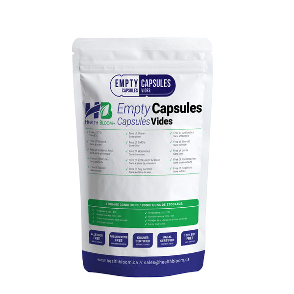 Empty Vegan Capsules Size 00 Green