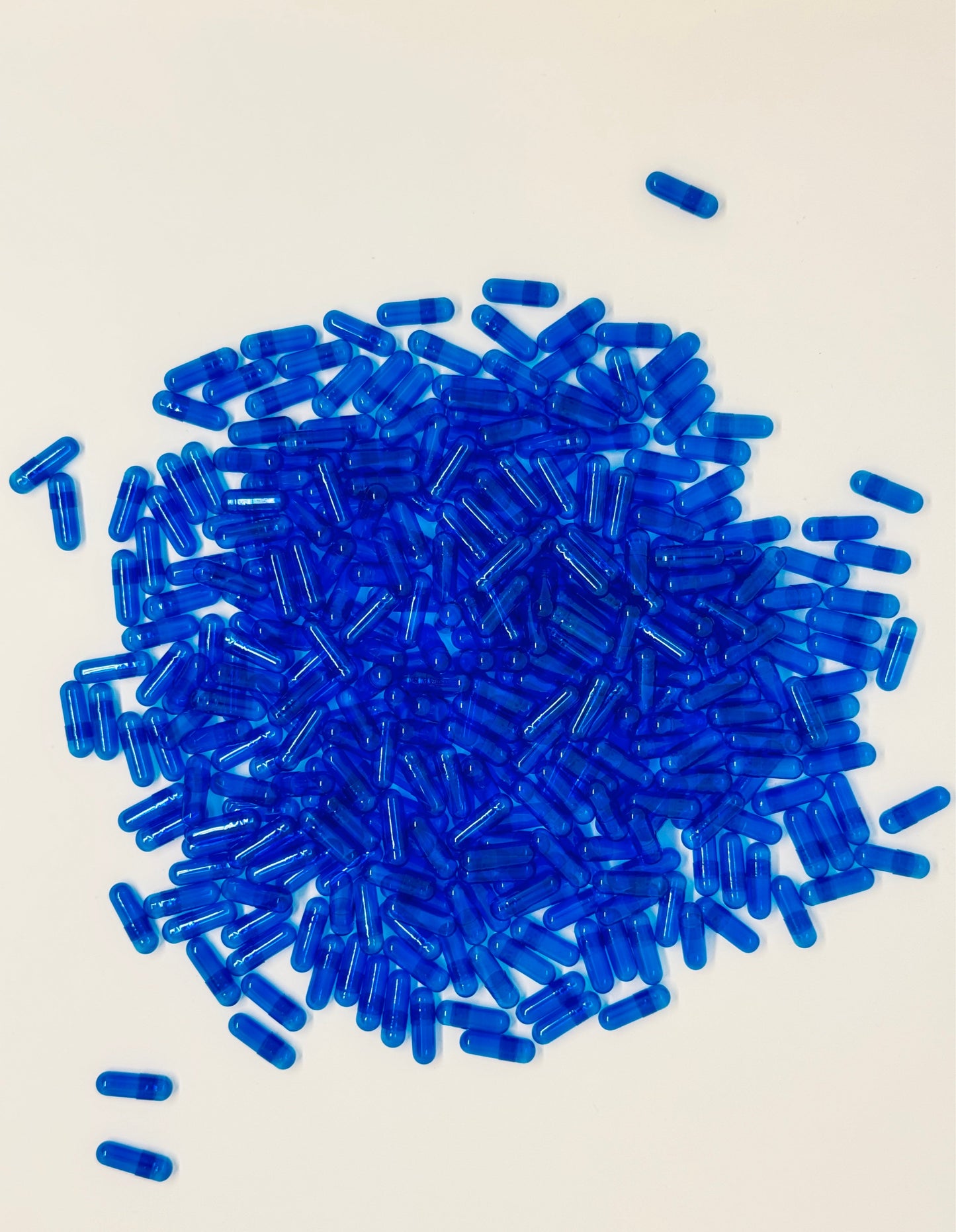 Empty Gelatin Capsules Blue