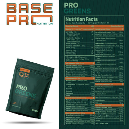 Pro Greens - Unflavored - 240 grams