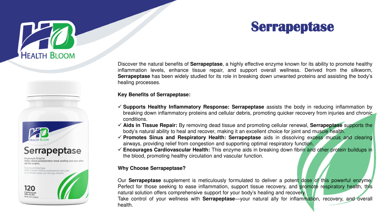 Serrapeptase Catalog