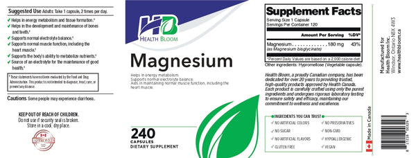 Magnesium 240 Count