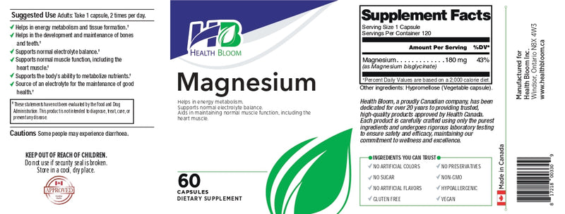 Magnesium 60 Count