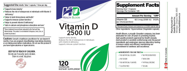 Vitamin D 2500 IU