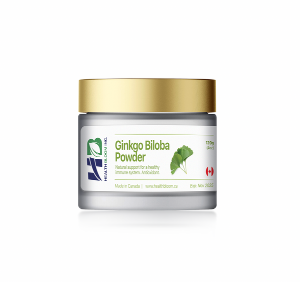 Ginkgo Biloba Powder Supplement Kit