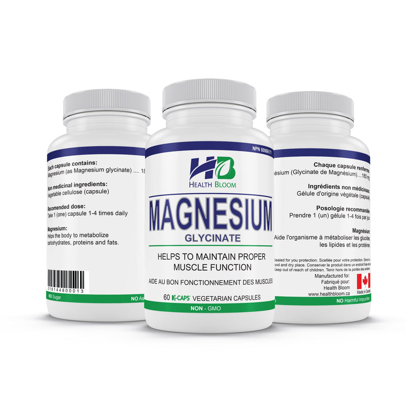 Magnesium Glycinate 60 Count